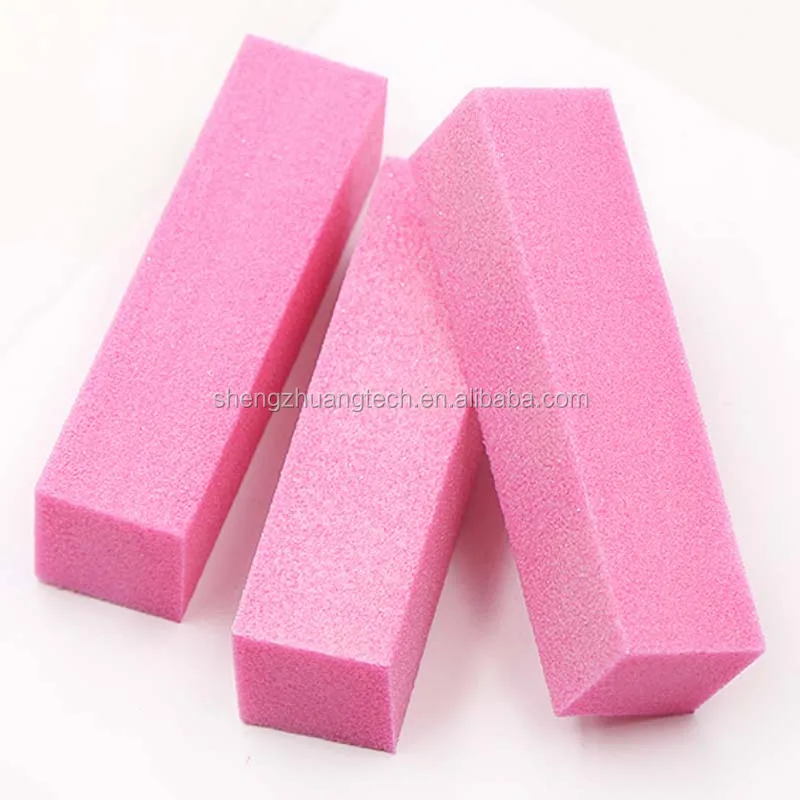 Красочные высокое качество УФ-гель ногтей буферный блок 4-х стороннее для ногтей cо шлифовальными буферными резцами, с 7 видов цветов