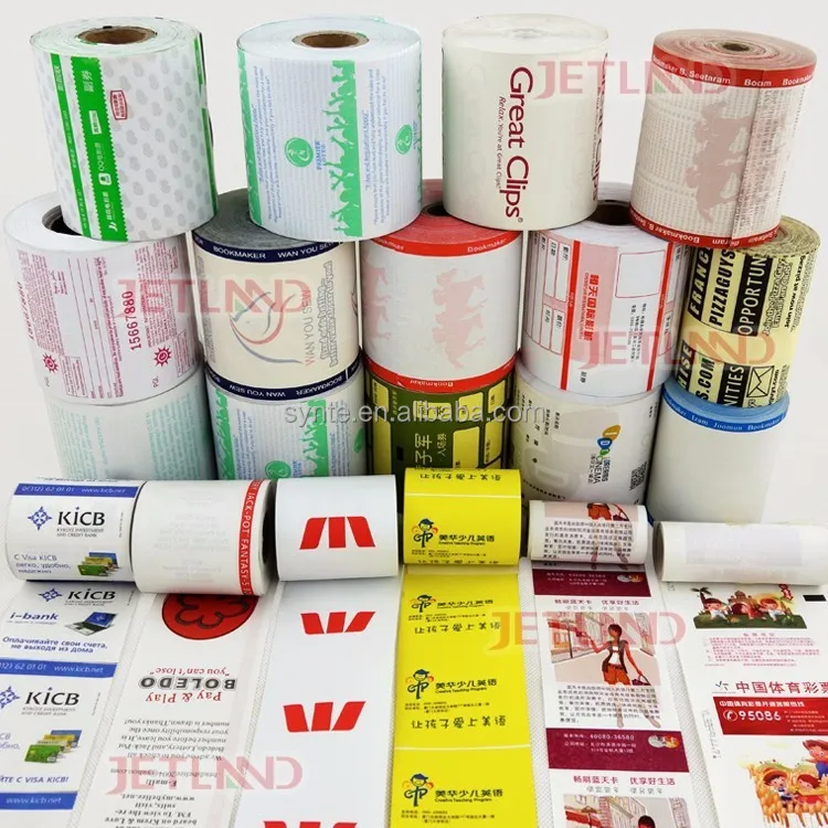 3-1/8 x 230 (50 Rolls) Thermal Paper Rolls BPA Free 80x70 80x80 55g 65g plastic core