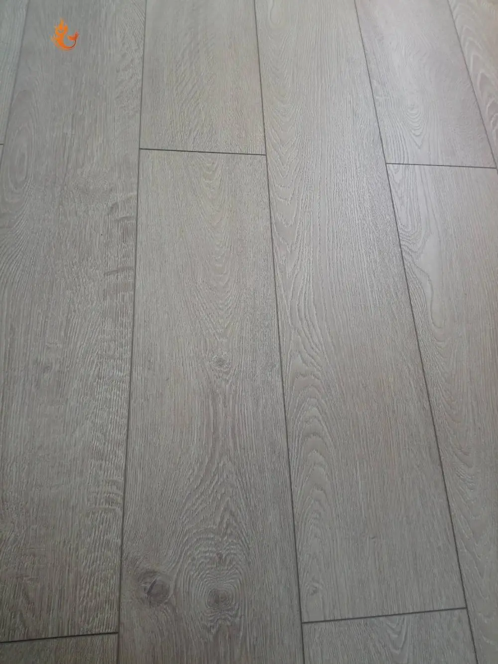 Класс AB широкая доска серый композитный дубовый деревянный пол фанера из дымчатого дуба