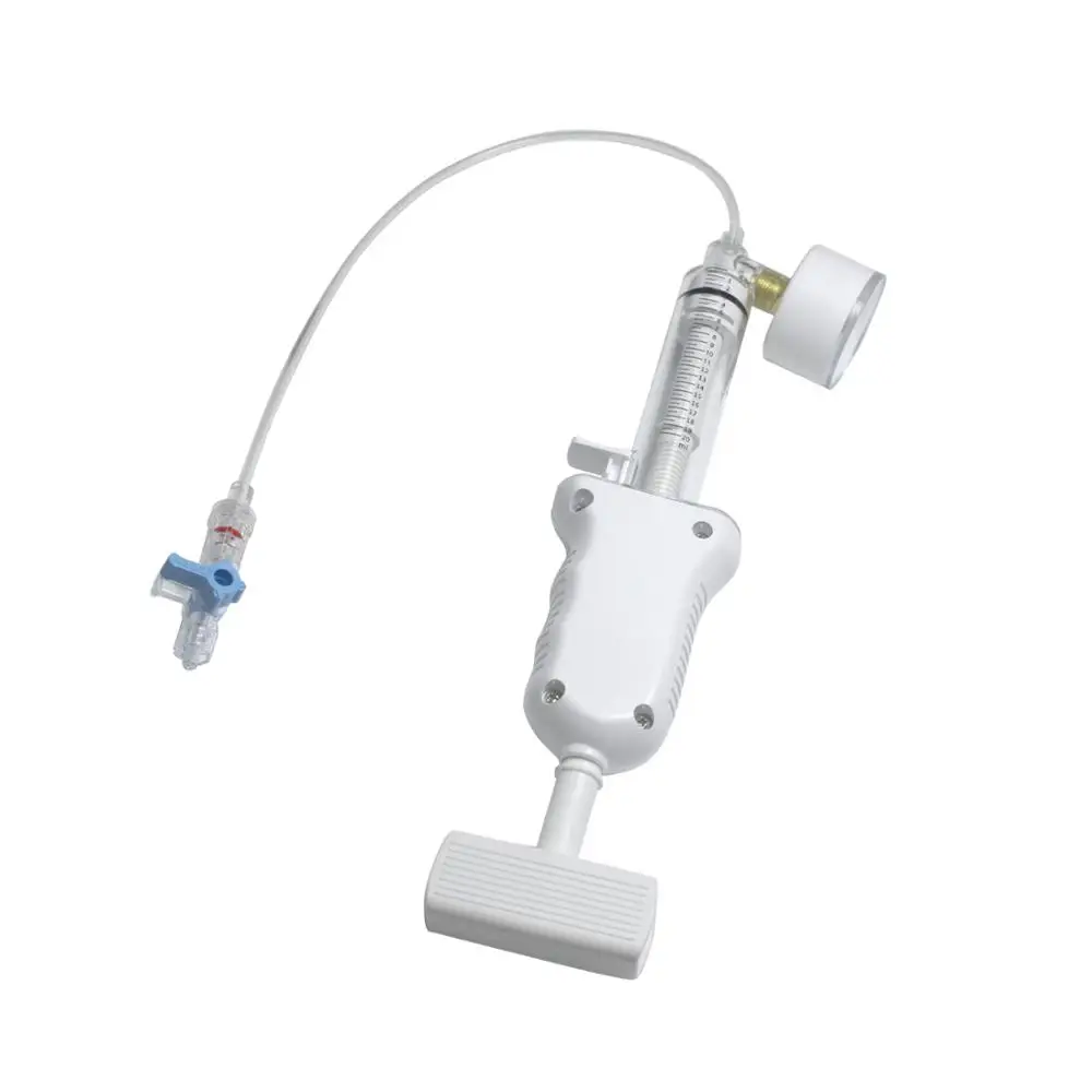 
disposable professional hospital indeflator for balloon material 