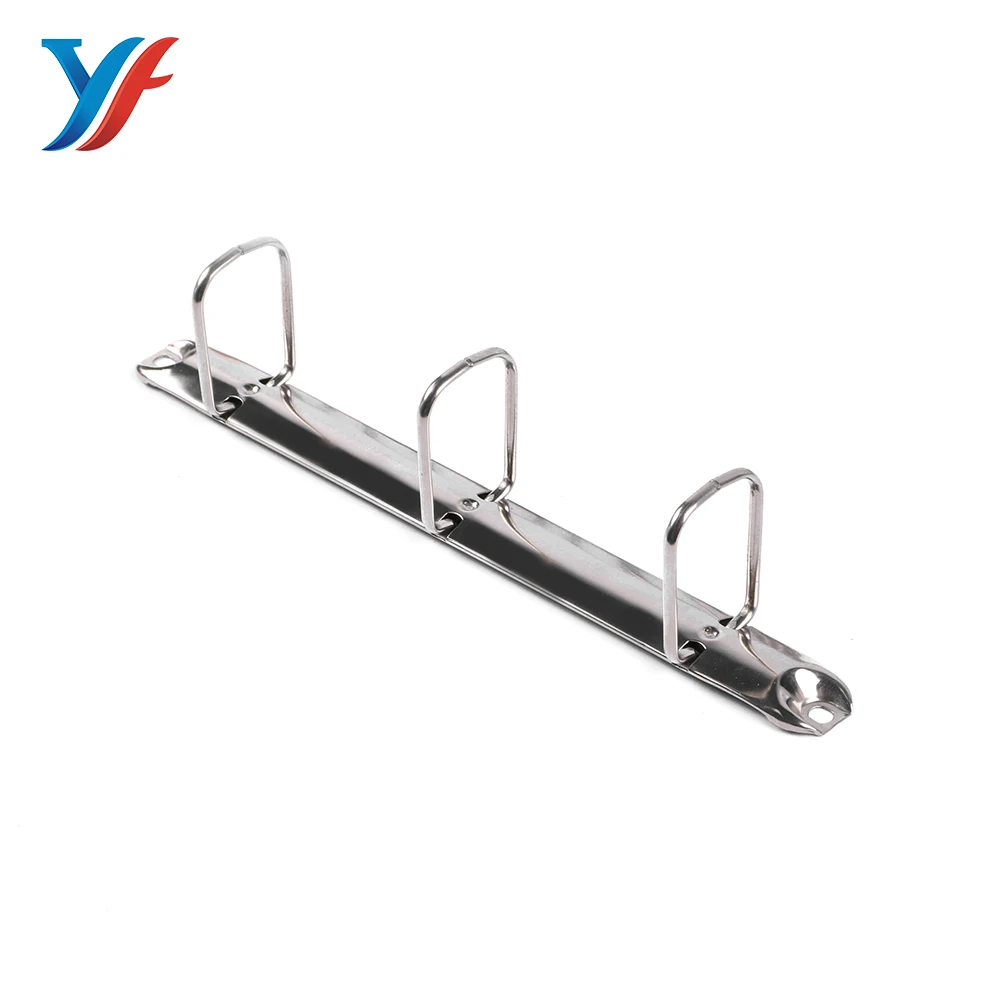 Good product 3 ring mechanism lever metal clipboard clips for file