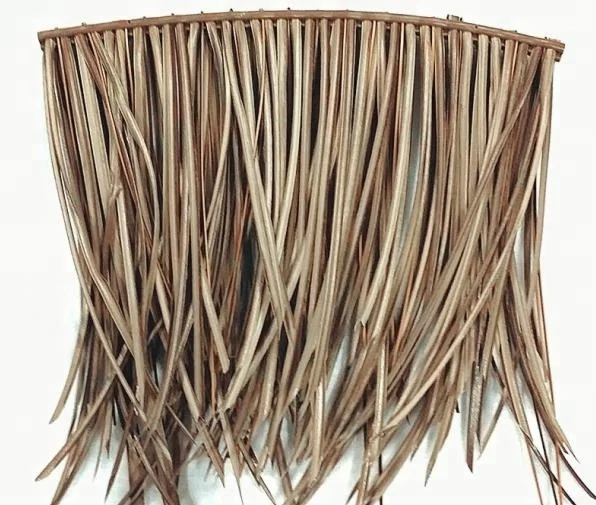 HDPE Artificial palm synthetic thatch roof tiles