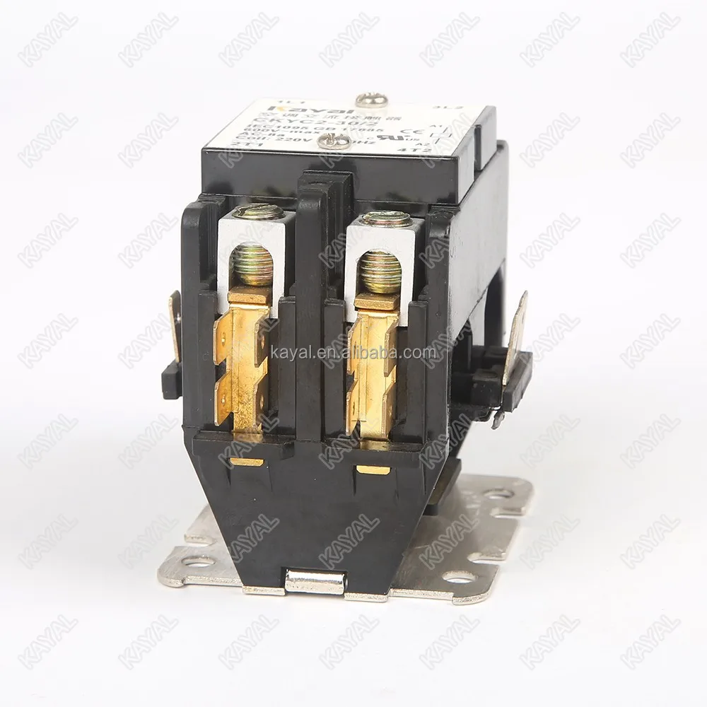 24vac напряжение катушки 30 и 40amp 2 Контактора