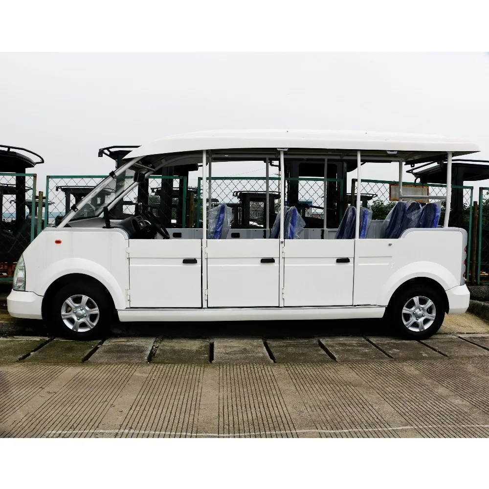  Дешевые модные адаптируемые под требования заказчика сделано в Китае 11 мест бензиновый экскурсионный электромобиль