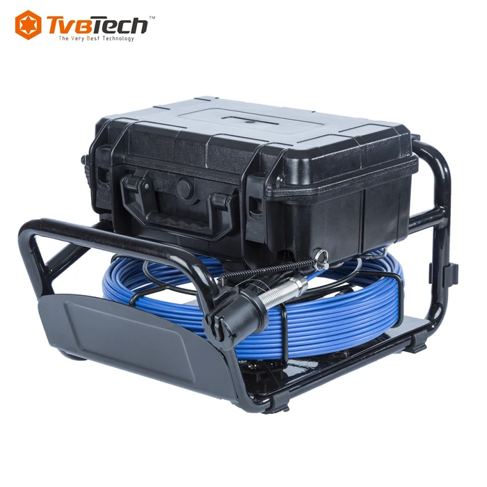 7 Inch LCD Water Pipe Inspection Camera And Well Pipe Inspection Camera Sewer Inspection Camera for Sale with Remote Control
