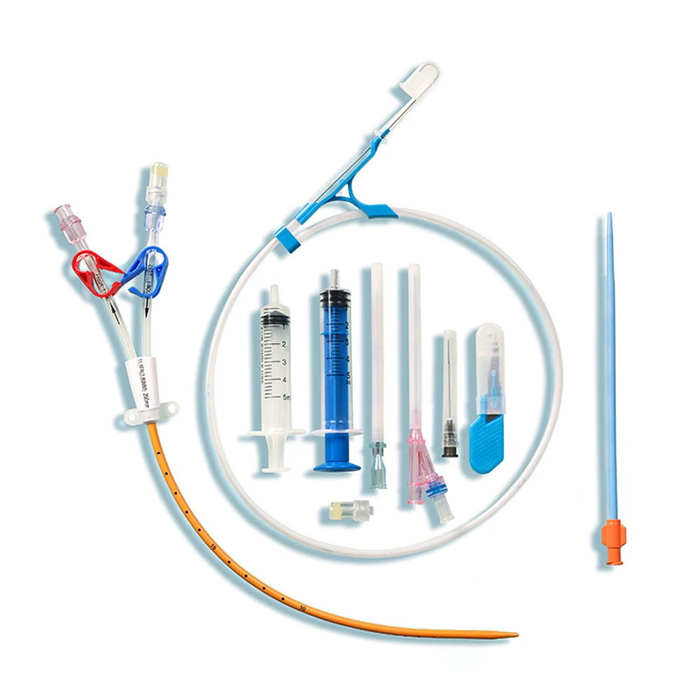 Высококачественный медицинский продукт, двойной люмен, набор для гемодиализа