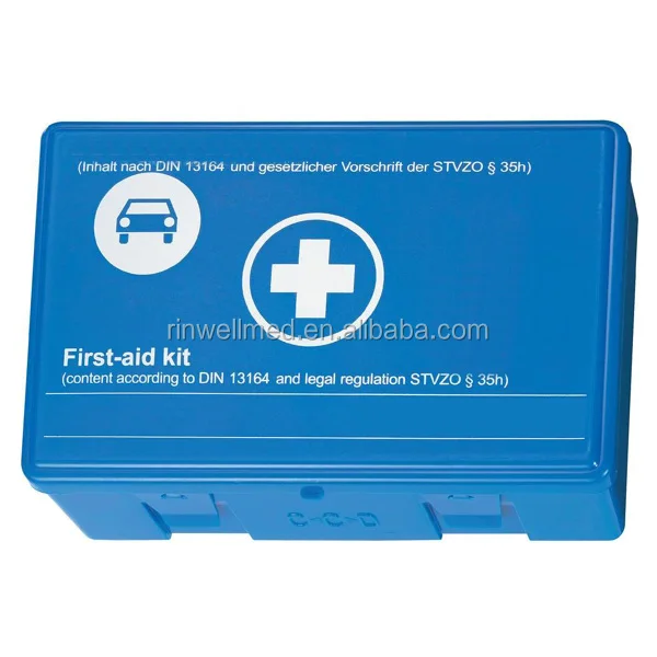 
automobile first aid box DIN13164 