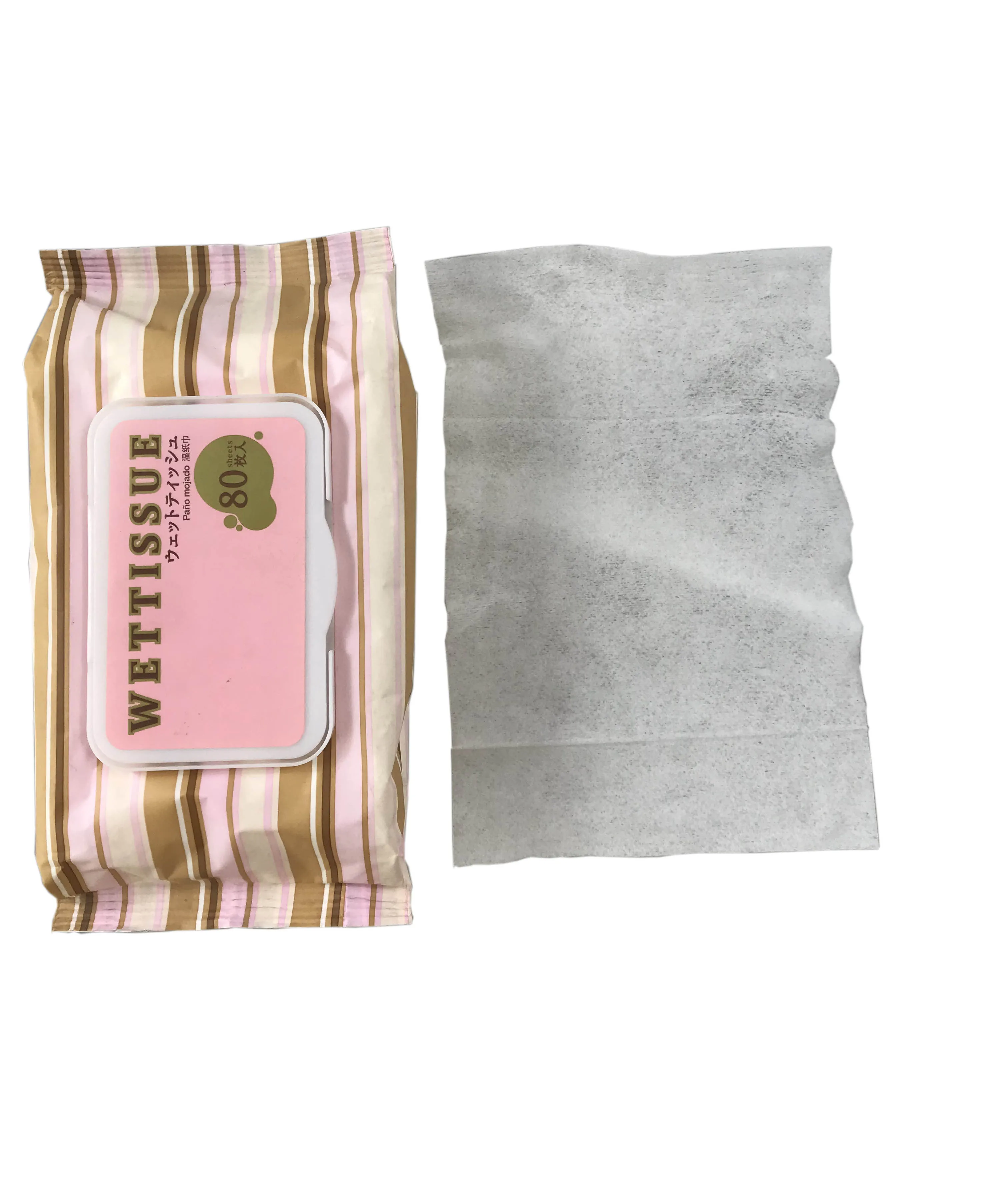 pure cotton natural band cover lovely girl japanese wet tissue,high quality lovely girl japanese wet tissue