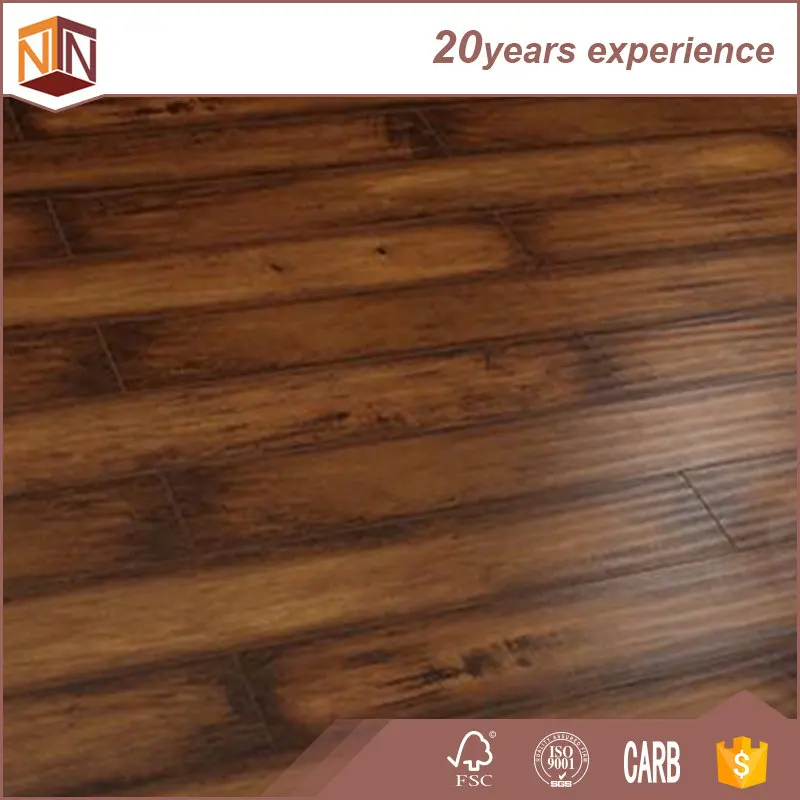 7.5mm 8mm 10mm 10.5mm 11mm 12mm carbonized texture laminate flooring
