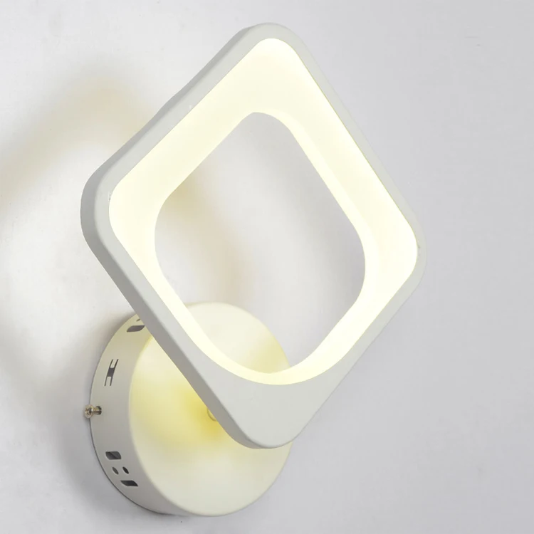
2018 Square Shape Fancy Simple Design LED Wall Light Indoor Use 