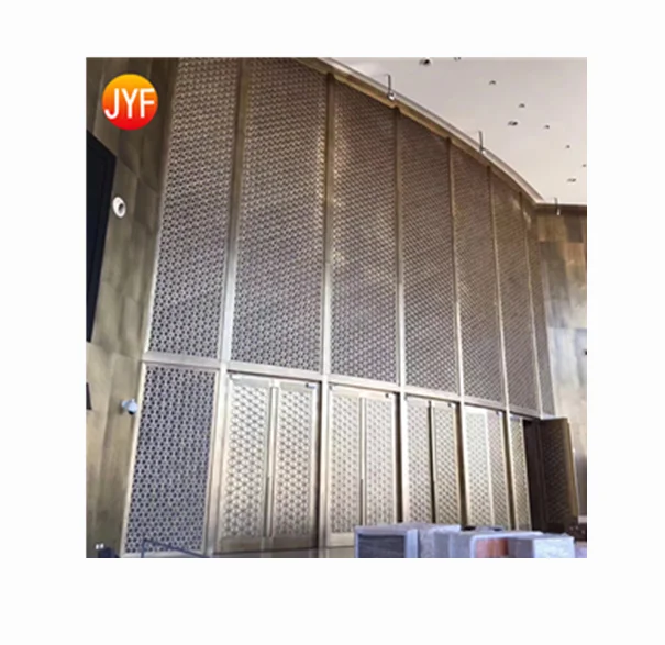ZZ3011 High Quality Decorative Full Welded Outdoor Metal Screen Ss Room Partition