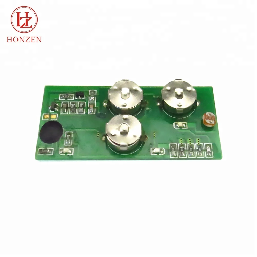 Free shipping ag13 lr44 3pcs battery power smd 0805 light sensor led flashing light module for pop decoration