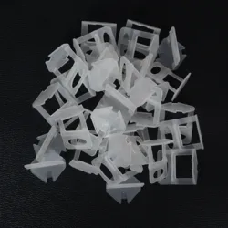 1.5mm-3mm Tile leveling system Flat Clips and wedges for thickness of 3mm to 12mm ceramic