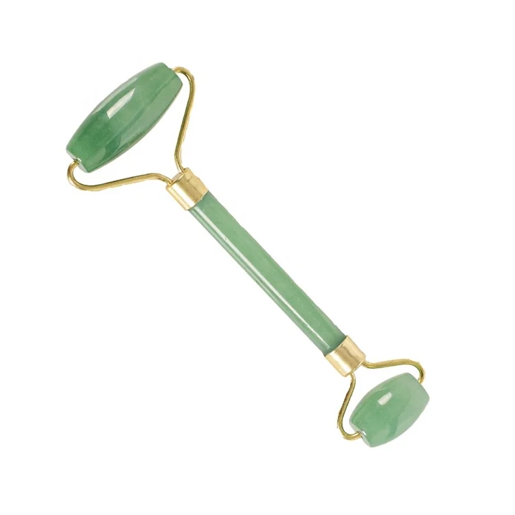 Wholesale Green Crystal Face Roller Neck Massager Best Selling Jade Roller For Face