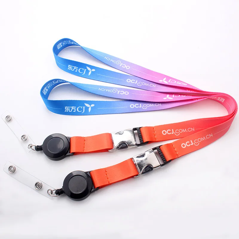 Последние дизайн красивый id шнур с выдвижной держатель значка