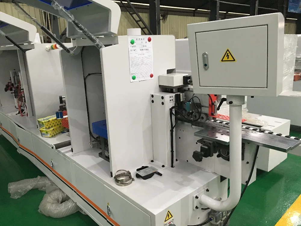 Corner Rounding and Pre-milling Functions Edge Banding Machine T-600GY PUR Glue System