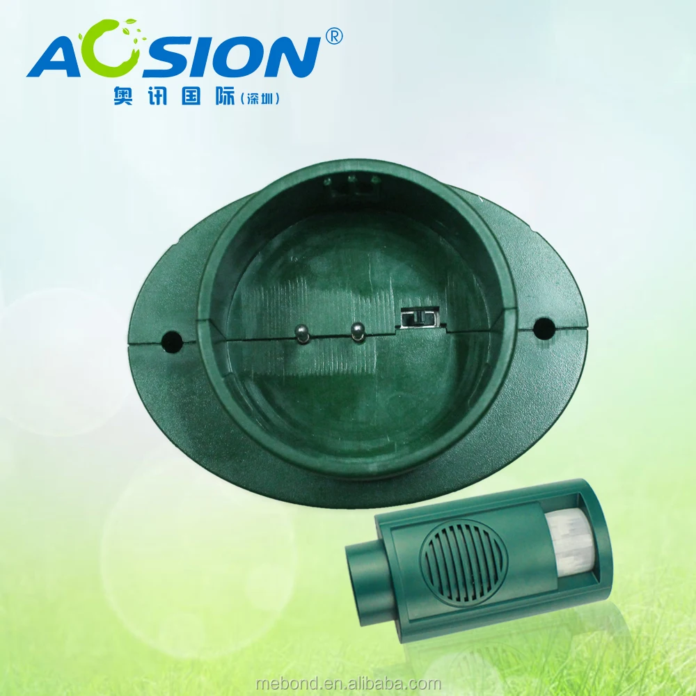 Motion-Activated Outdoor Ultrasonic Sound Anti Birds Repeller With PIR