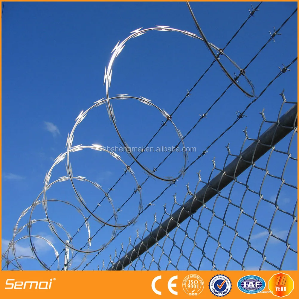 
China supplier razor barbed wire / concertina razor wire price 