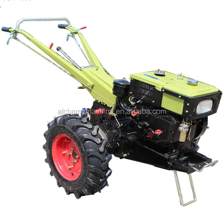 electric starter 15hp rotary tiller walking tractor for sale