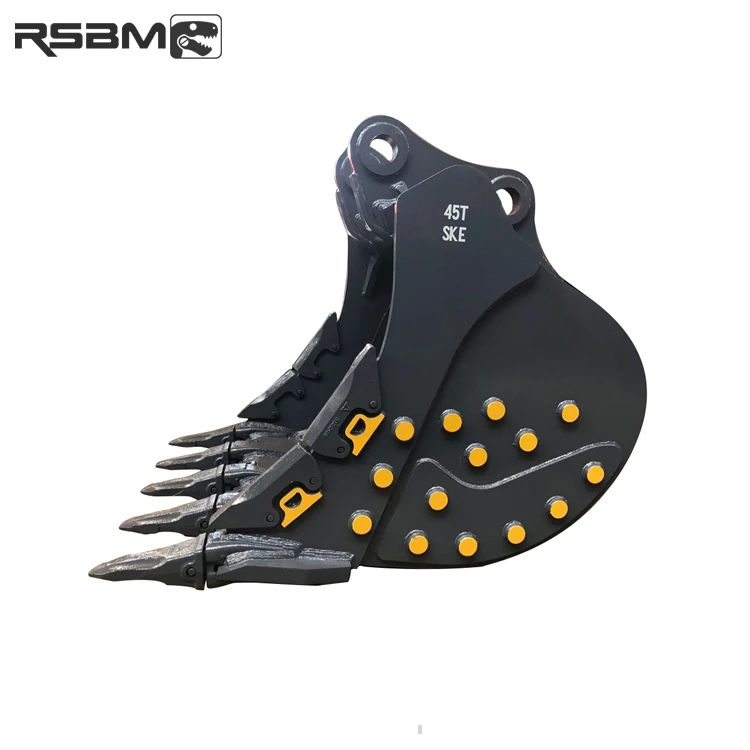 40ton excavator 100mm*100mm grid size skeleton bucket