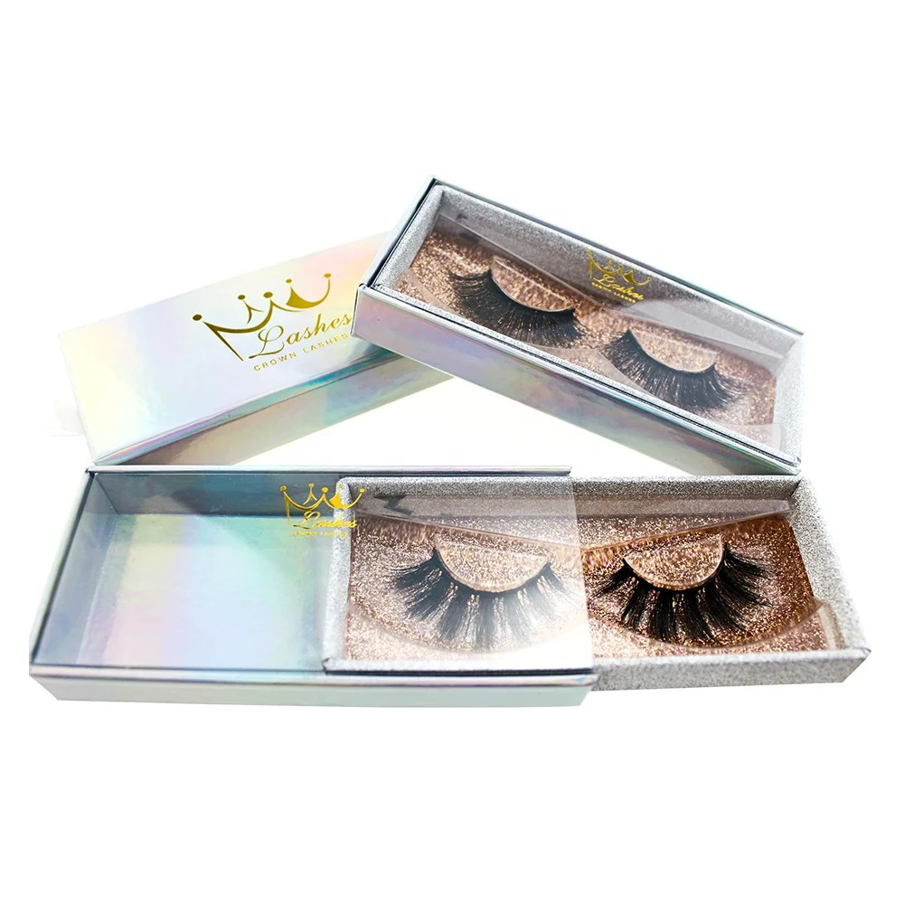 Eyelash Manufacturer Wholesale Korea Real Mink  Eyelash with Factory Own Brand Packing