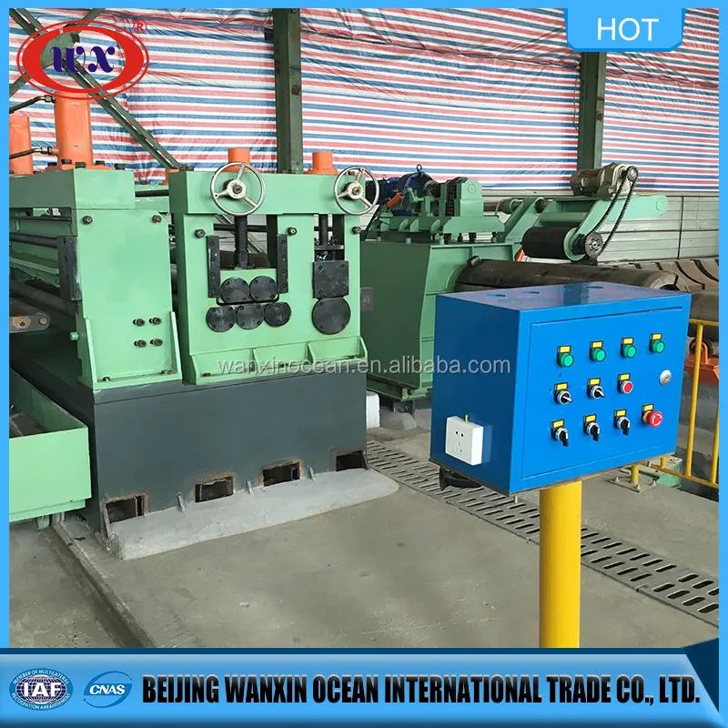 Chinese brand high precision Aluminum coil cross cutting equipment production line/steel shearing machine