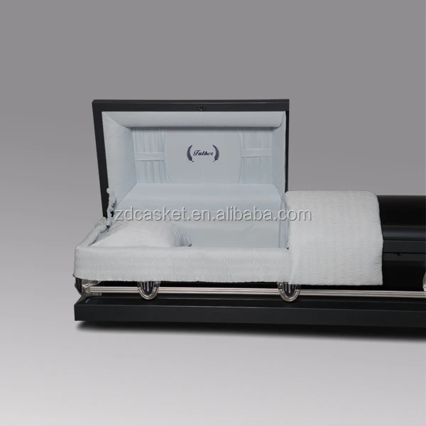 Metallic coffin casket