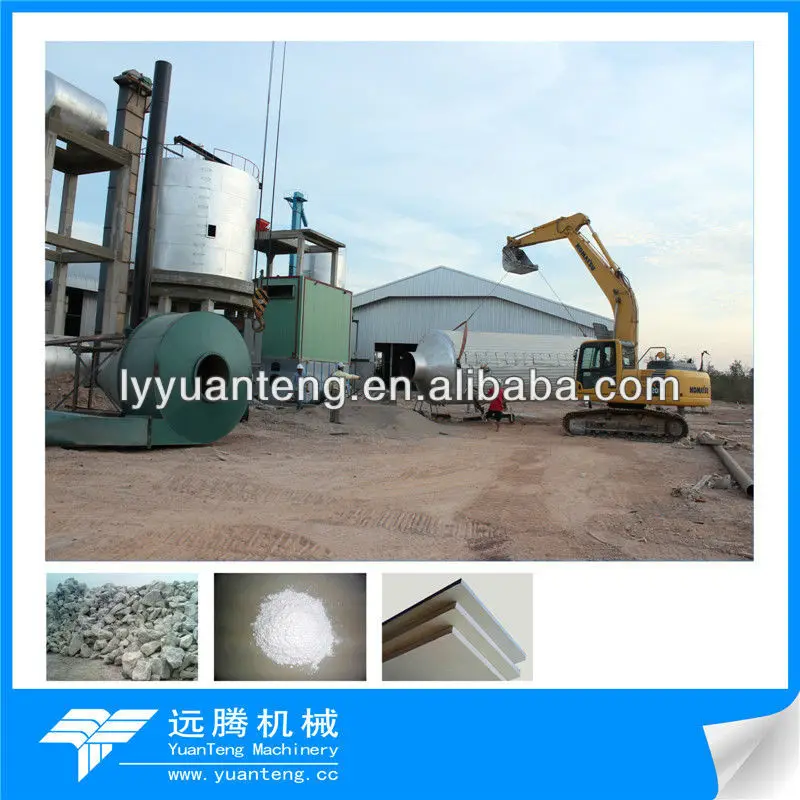 Gypsum production line with capacity 40 000 tons per year