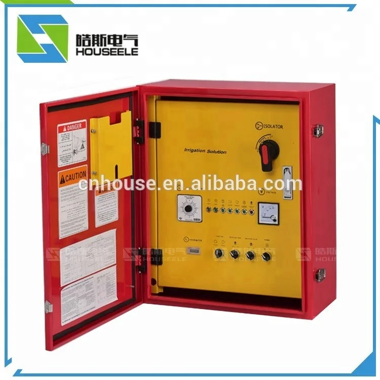 Electric main control panel for center pivot irrigation system,control box
