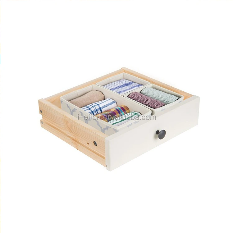 3-Pack Stripe Chevron large fabric Kids Toy storage box