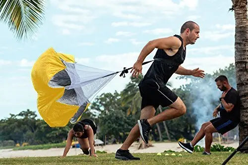 Wholesale Speed Chute Resistance Parachute Running Parachutes For Football Or Soccer with carry bag