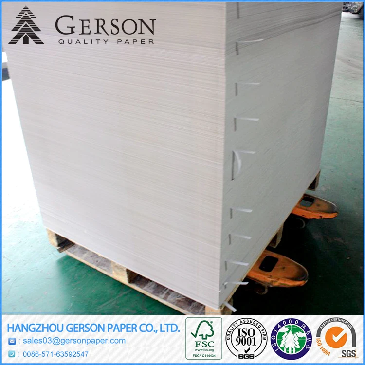 
Made by Imported Waste Paper One Side White Cardboard/Duplex Board 