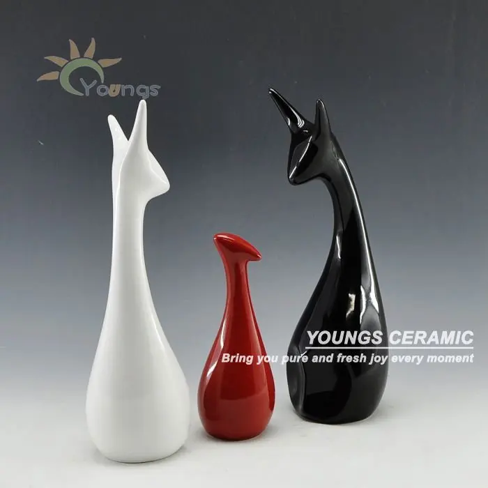 Beautiful One Family Deer Ceramic Craft