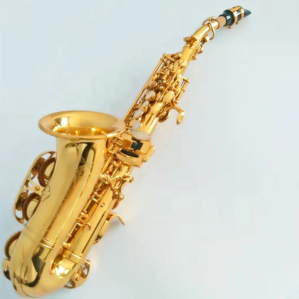 High Grade Curved Soprano Saxophone