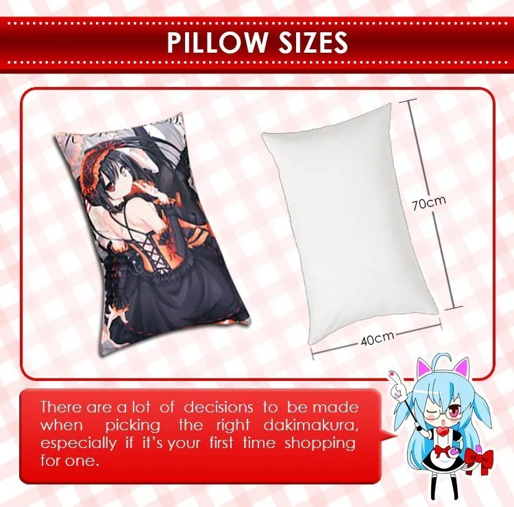 ADP Anime Dakimakura Inner Stuff - 40 x 70cm Hugging Body Rectangular Pillow Free Shipping (OEM Packaging Available)