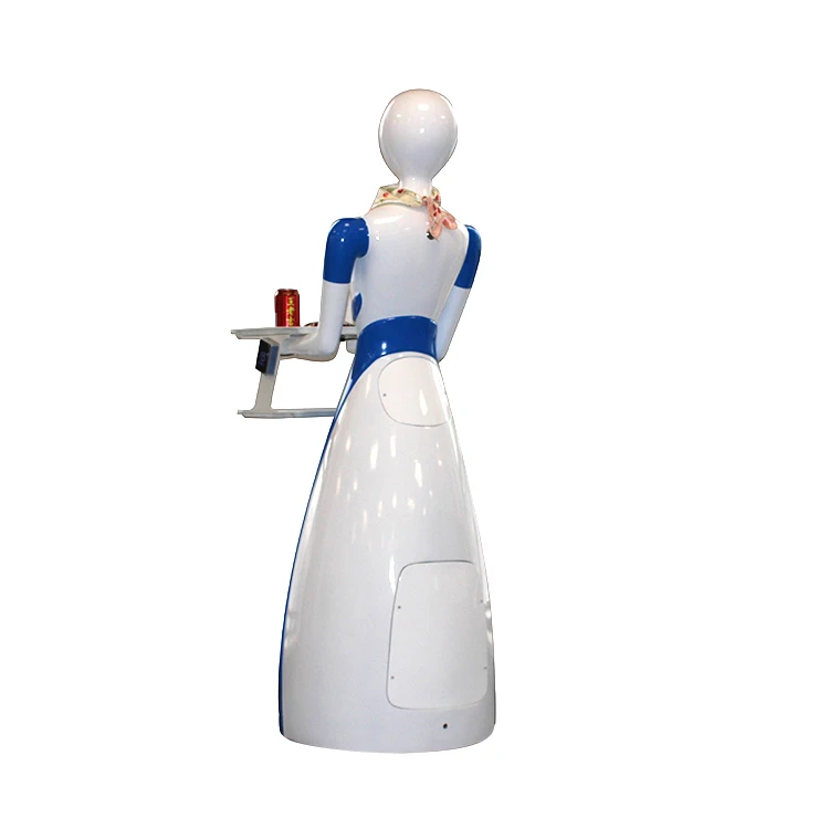good quality smart restaurant robot kit humanoid robot waiter with arm