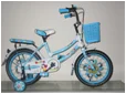 18'  angle Cute pink/blue/red/ with basket training wheel/kids bike wholesale