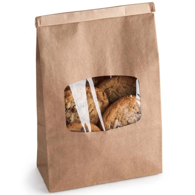 Перерабатываемые пакеты из крафт-бумаги с пла-пленкой