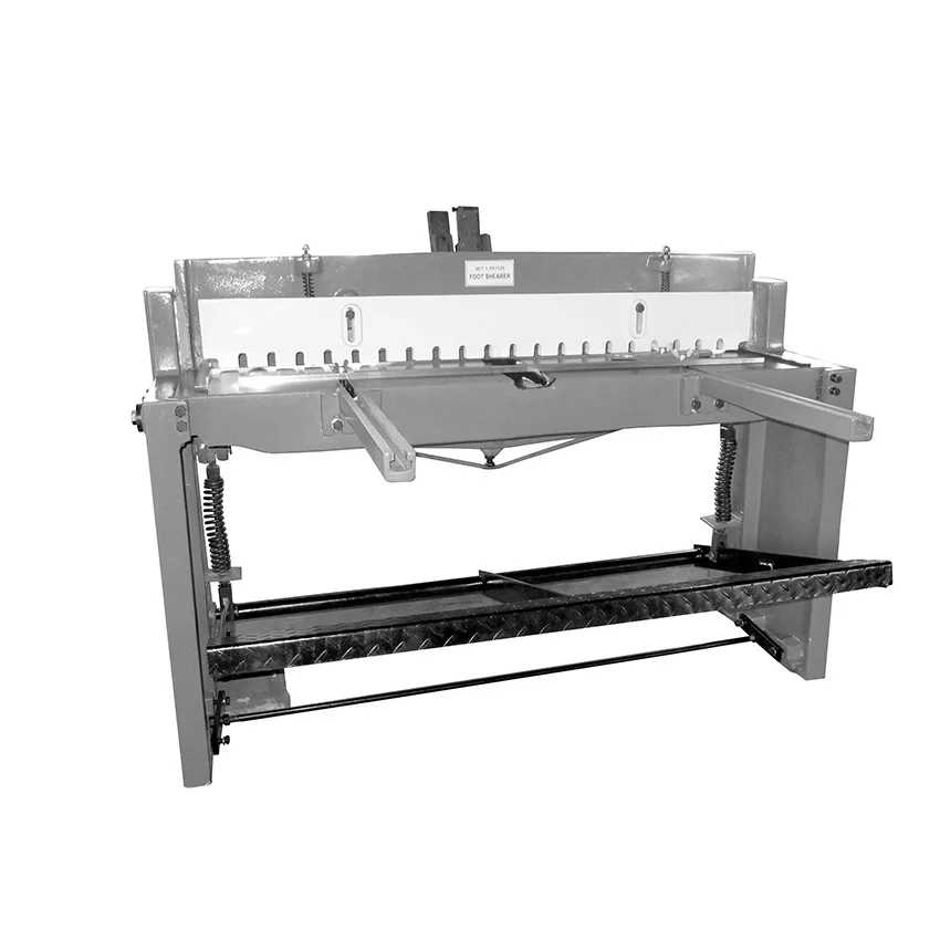 Q01-1.5x1320 Guillotine Shear Metal Sheet Foot Pedal Shearing Machine Bending Machine