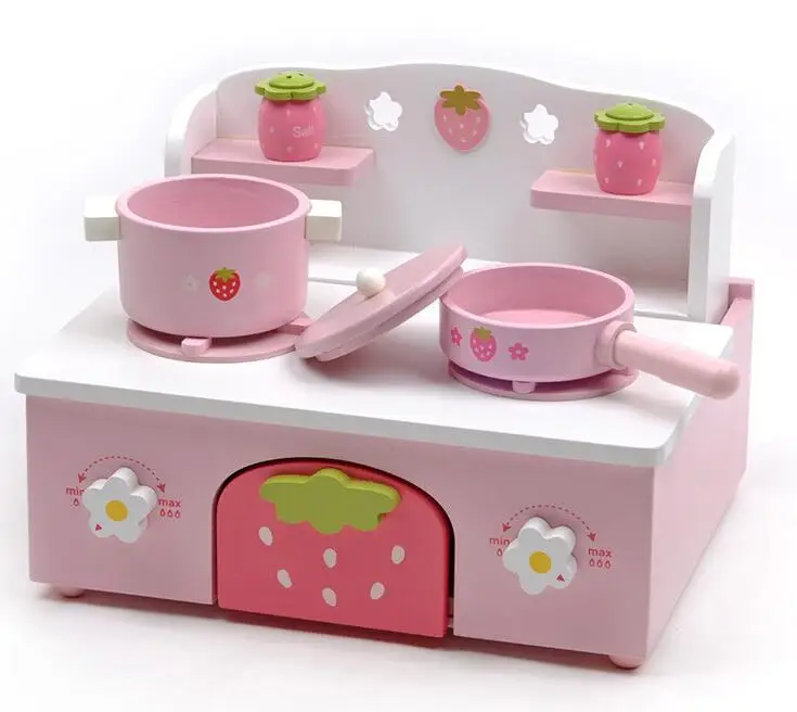 Новый тренд изготовления детских ролевые игры игрушки для деревянные кухонные наборы игрушечных конструкторов TYXG001-6