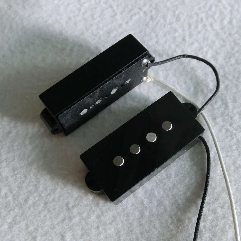 
1 Set Vintage Sound Black 4 String P Bass Pickup Alnico 5 Electric Guitar P Bass Pickup 