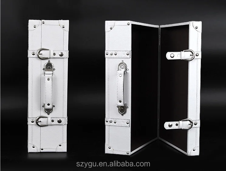 High Grade 2 in 1 Set Leather Luggage Retro Travel Suitcase