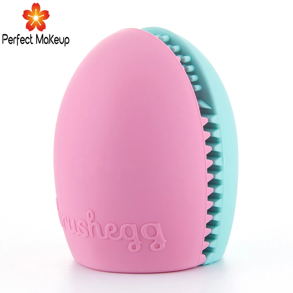 DailyQueen Wholesale Silicon Cosmetic Tool Egg Shape Makeup Brushes Washing Cleaner