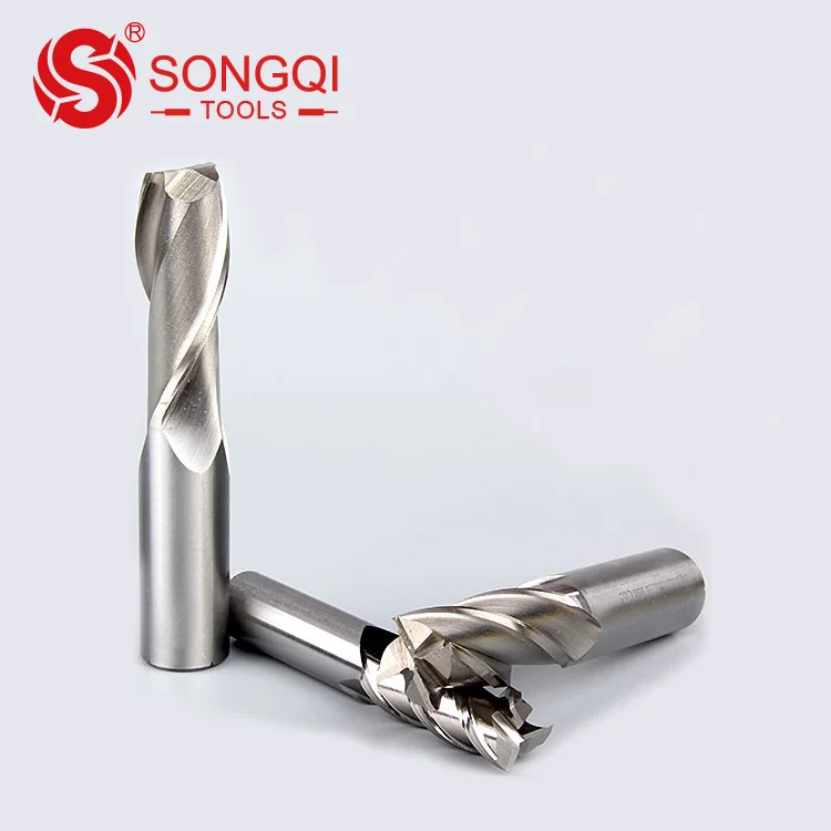 Wholesale HSS M2 Fully ground milling cutter 4F endmill for steel
