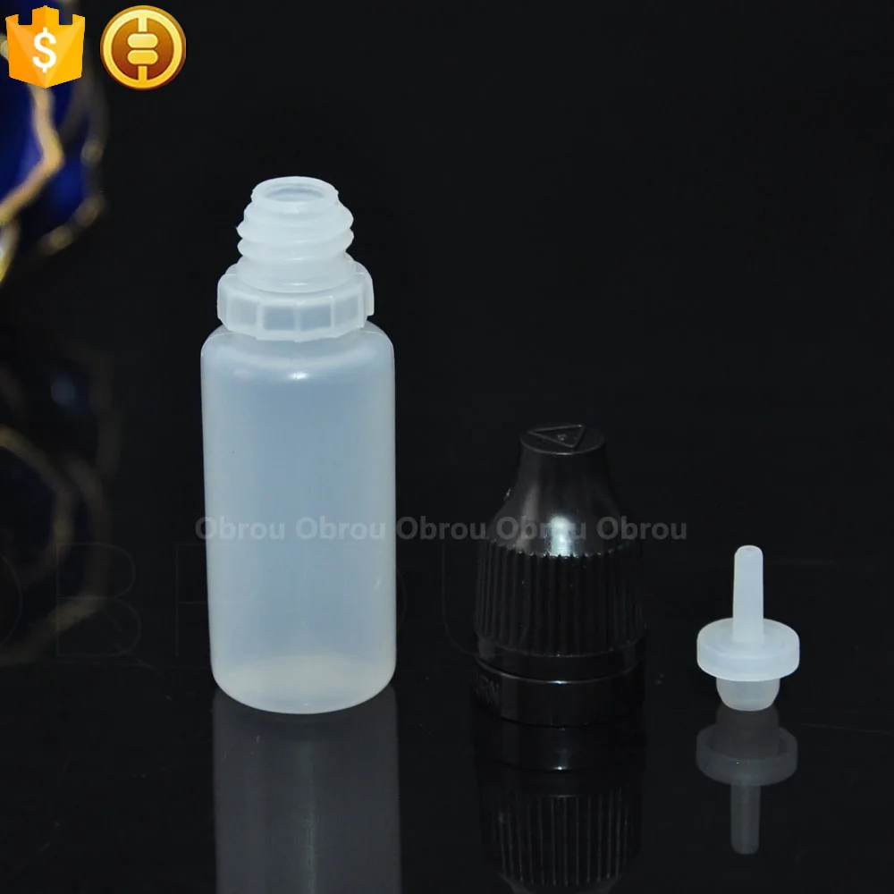 Plastic oil Bottle 5ml 10ml 15ml 20ml 30ml 50ml soft plastic squeezed Dropper Bottles for oil