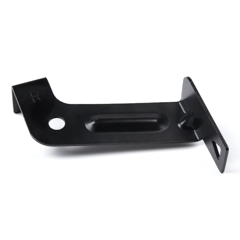 black powder coated sheet metal parts