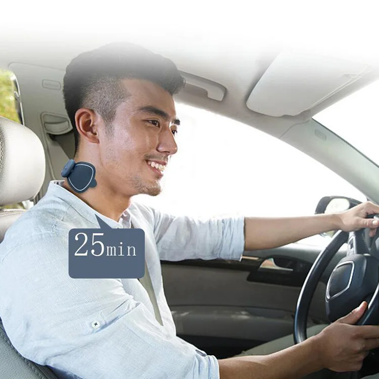 
Mini Silicone OEM vibrating Neck shoulder body foot leg back hand Muscle stimulator electric ems massager 