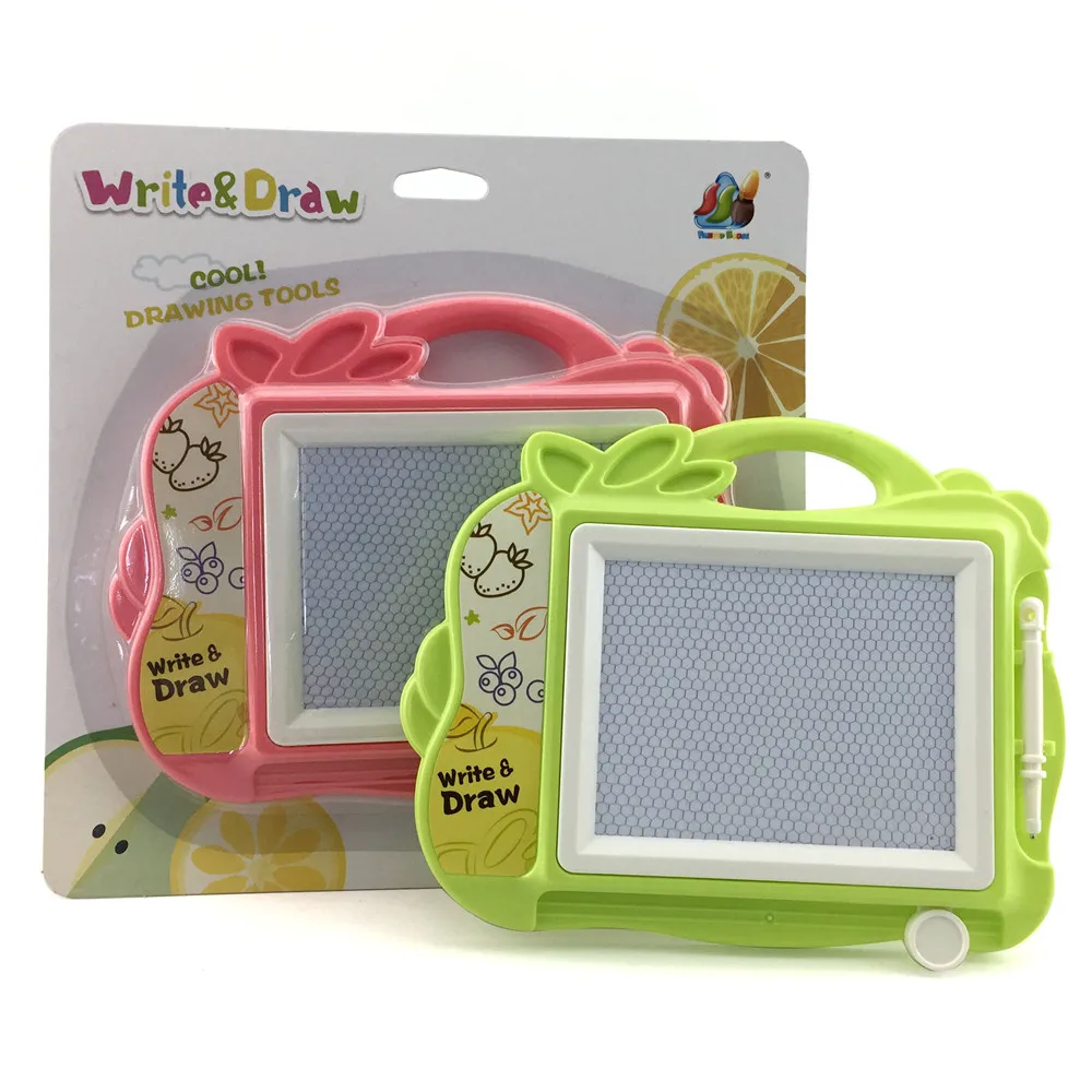 Tiktop hot sales children educational plastic toys black write adjustable kids color magnetic drawing board