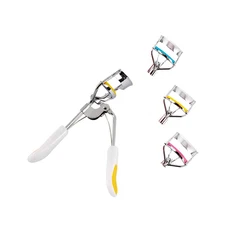 Пластиковая ручка из углеродистой стали, бигуди для наращивания ресниц, инструменты для макияжа, силиконовые резиновые прокладки