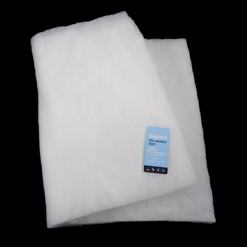 China Product SUGENRO 6Oz Recycled Cotton Wadding Batting